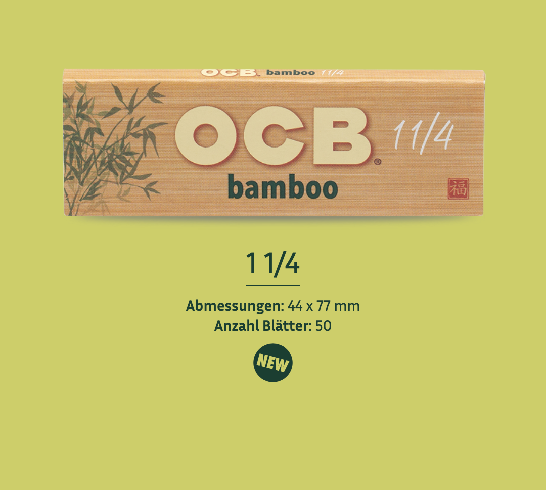 OCB® | Booklet - Bamboo (Vegan)