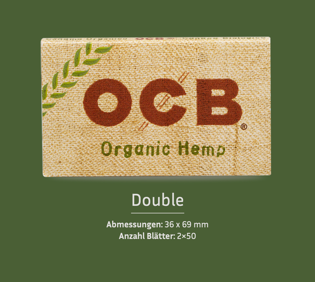 OCB® | Booklet - Organic Hemp (Vegan) 