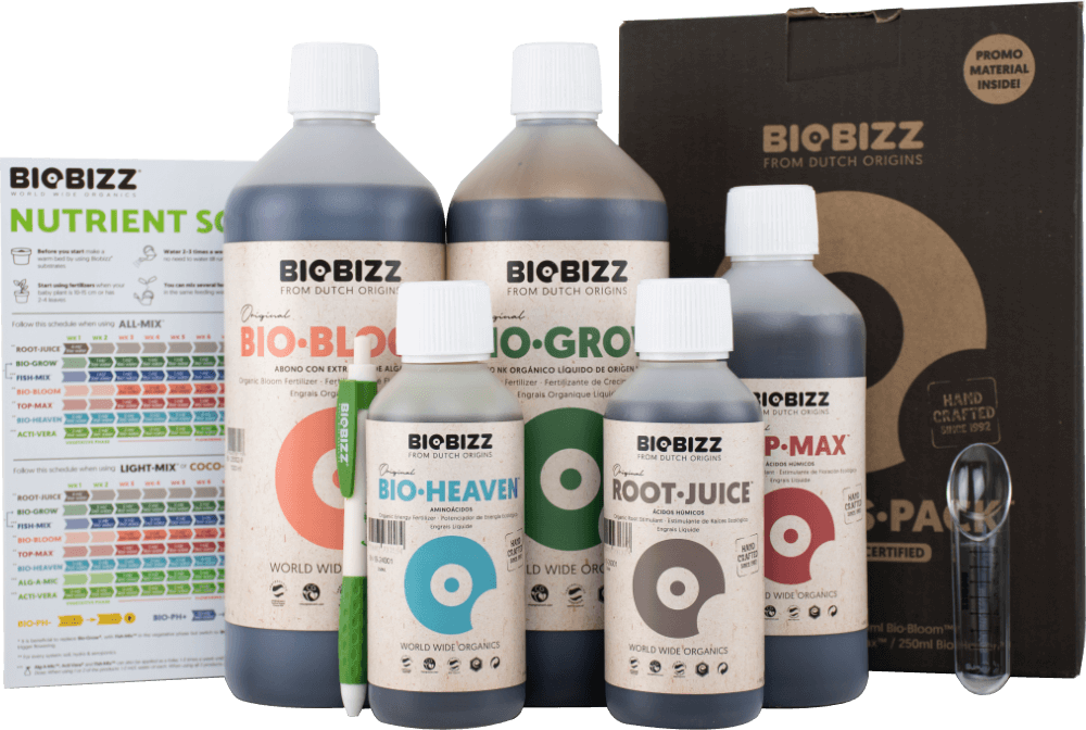 Biobizz Starters Pack mit Zubehör