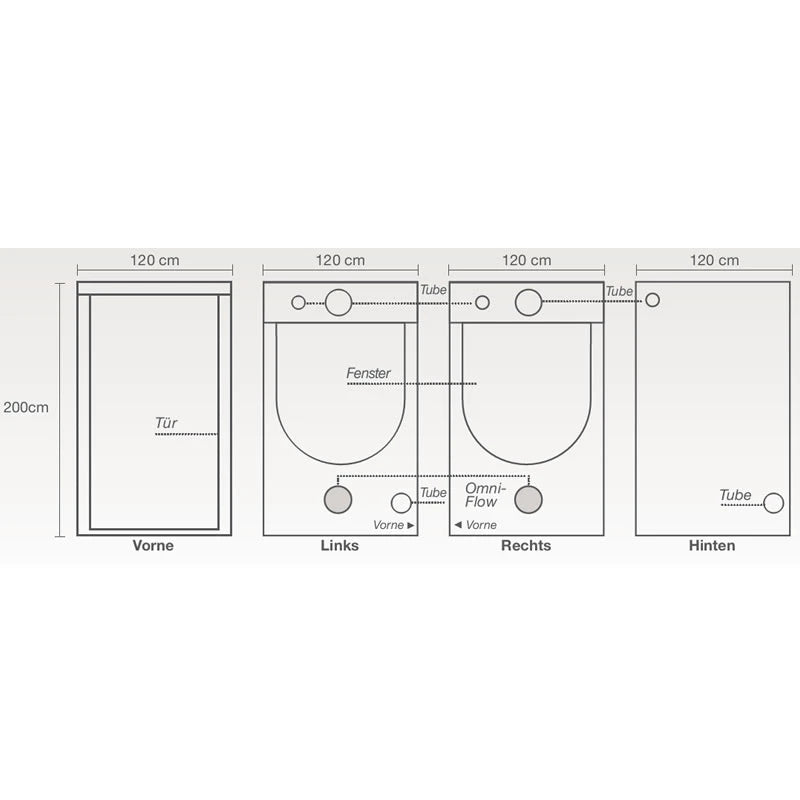 HOMEbox™ | Ambient Q120 - Growbox L