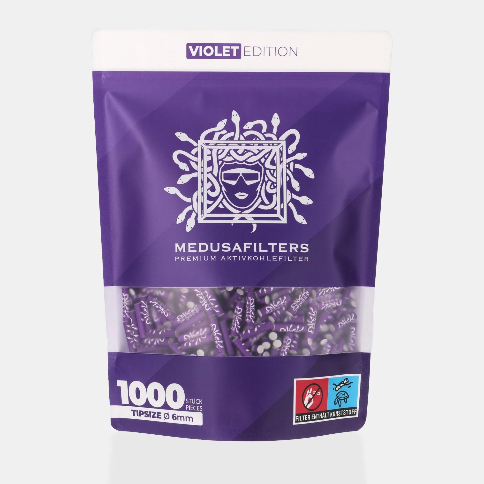 Medusafilters Violet Edition 1000 stk