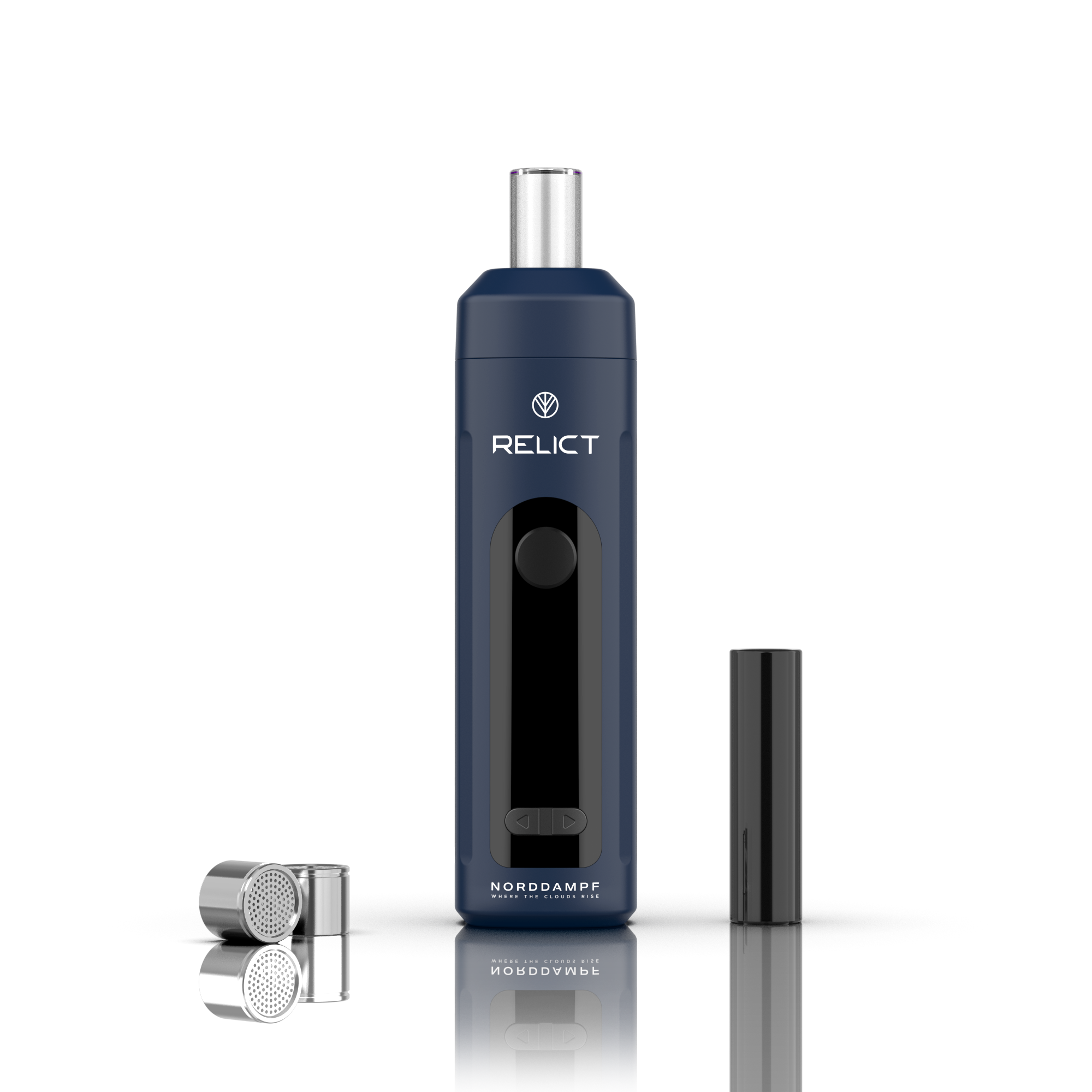 Norddampf Relict Vaporizer - Nordic Blue mit Zubehör