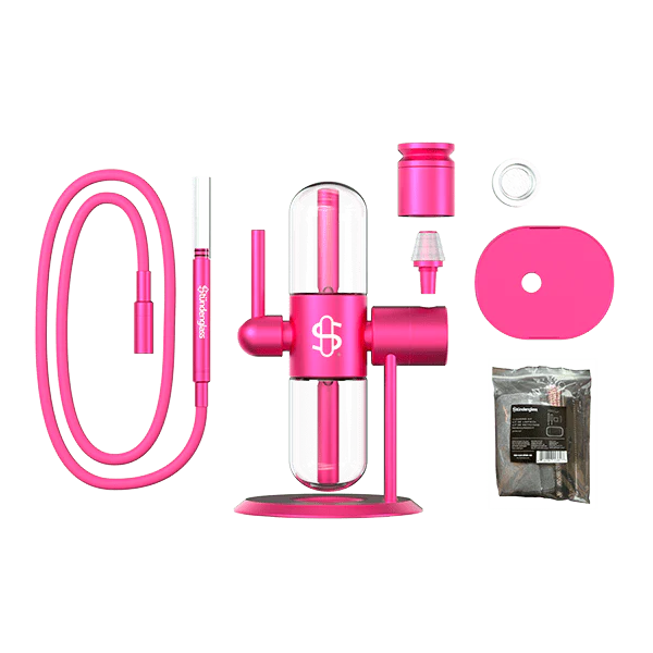 STÜNDENGLASS® | Gravity Infuser Kompakt Pink Zubehör