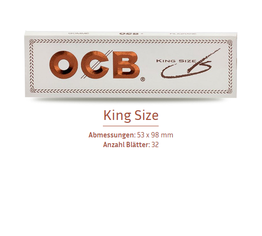 OCB® | Booklet - White 