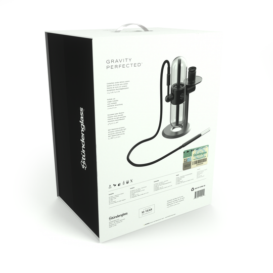 Stündenglass Gravity Infuser - Verpackung Rückseite