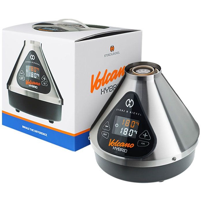 Storz & Bickel Volcano Hybrid in Silber - Verpackung
