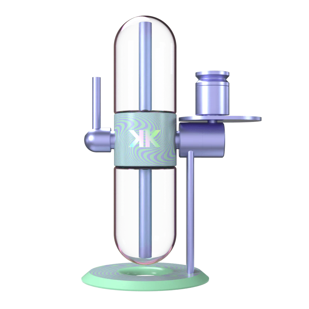 Stündenglass x Khalifa Gravity Infuser – luxuriöses Design in Violet Sky / Mints