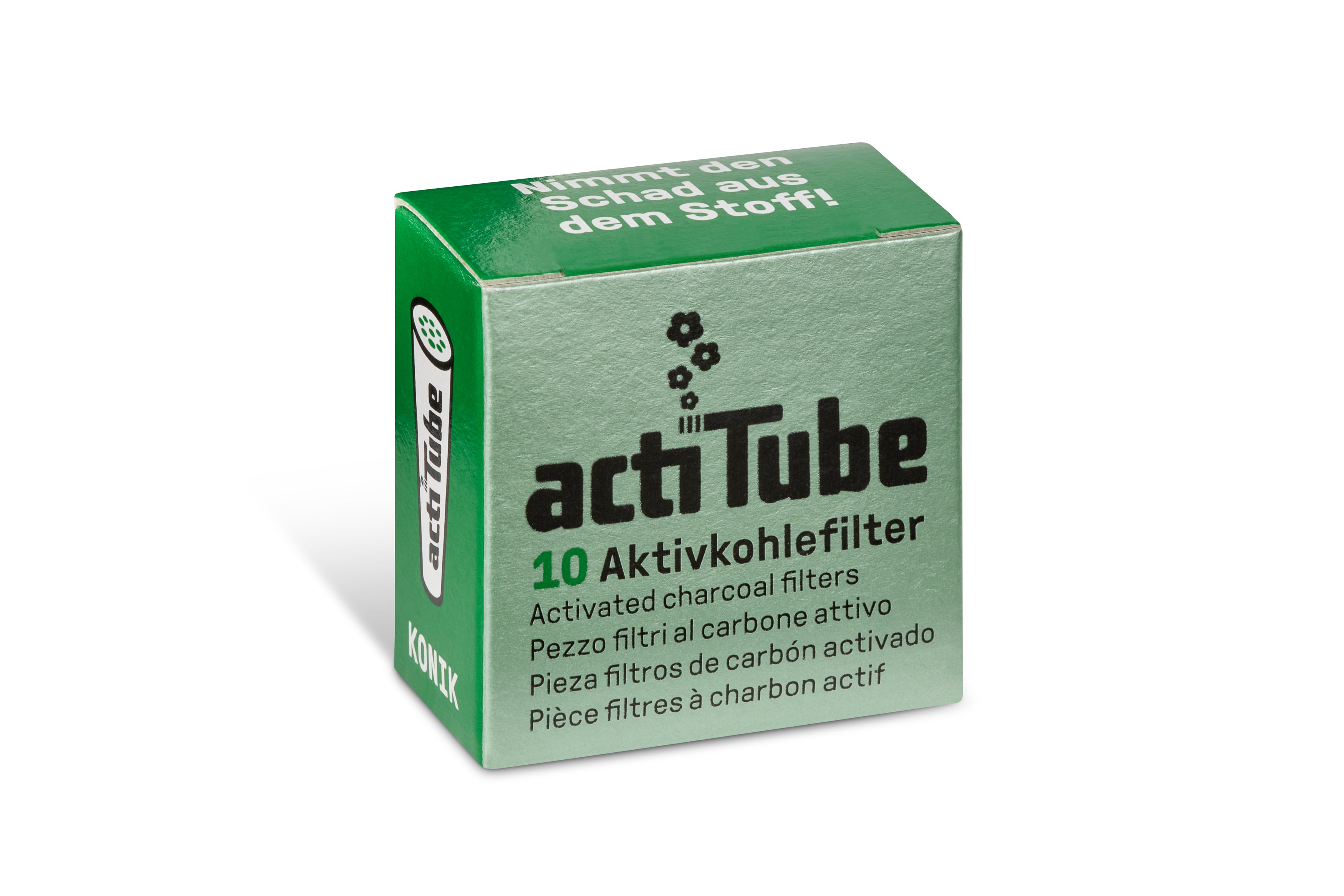 ActiTube® | Aktivkohlefilter - Ø 6mm - Konik