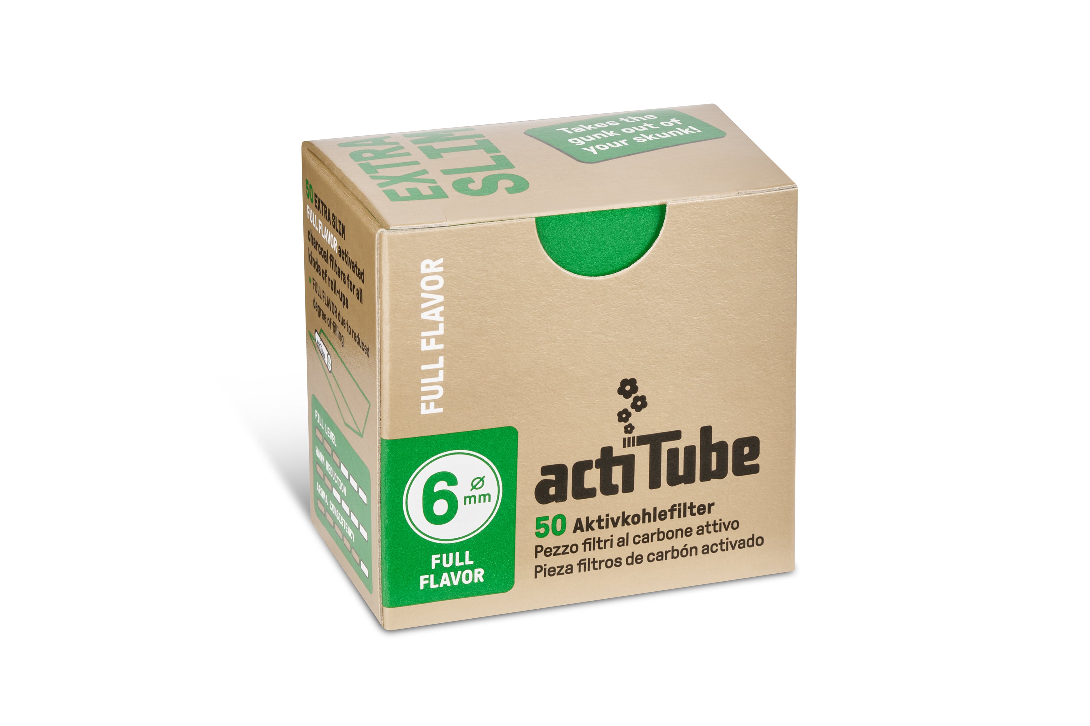 ActiTube® | Activated carbon filter - Ø 6mm (10pcs.) 